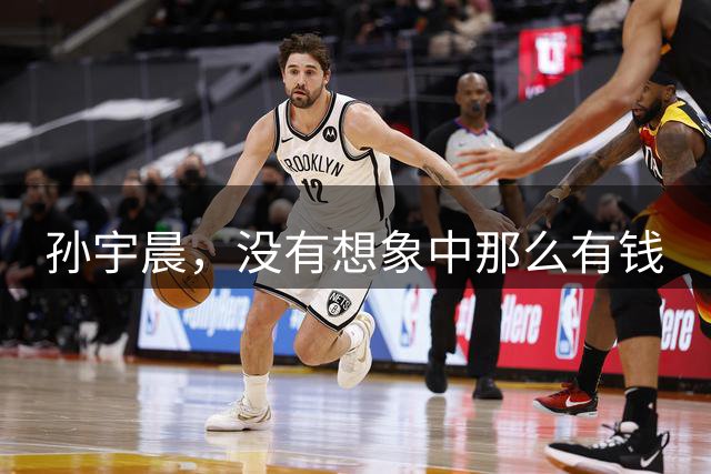 孙宇晨，没有想象中那么有钱